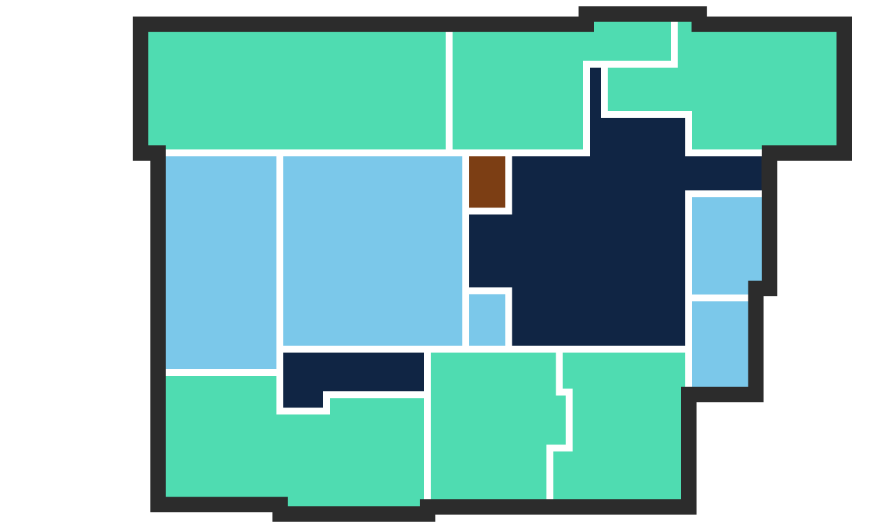 Memories Mansion Second Floor Floorplan